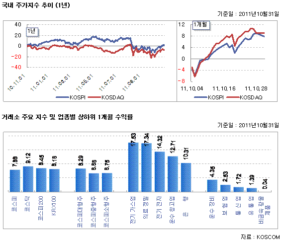 국내 유형별 평균 수익률 및 순자산액